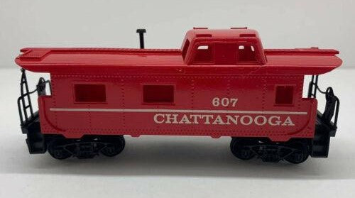 Tyco 327-15 HO Scale 40' Chattanooga Caboose #607 – Trainz