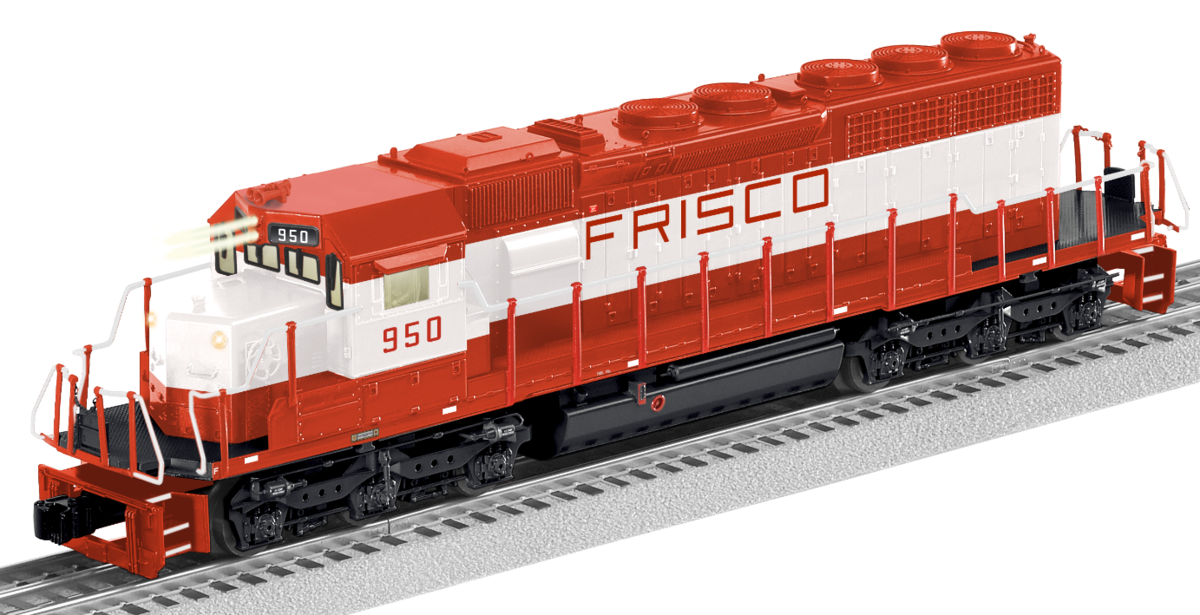 Lionel 6-34785 O Gauge Frisco SD40-2 Non-Powered Diesel Locomotive #950