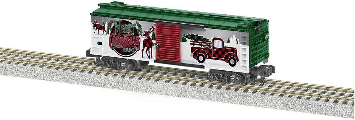 American Flyer 2019550 S 2020 Christmas American Flyer Boxcar