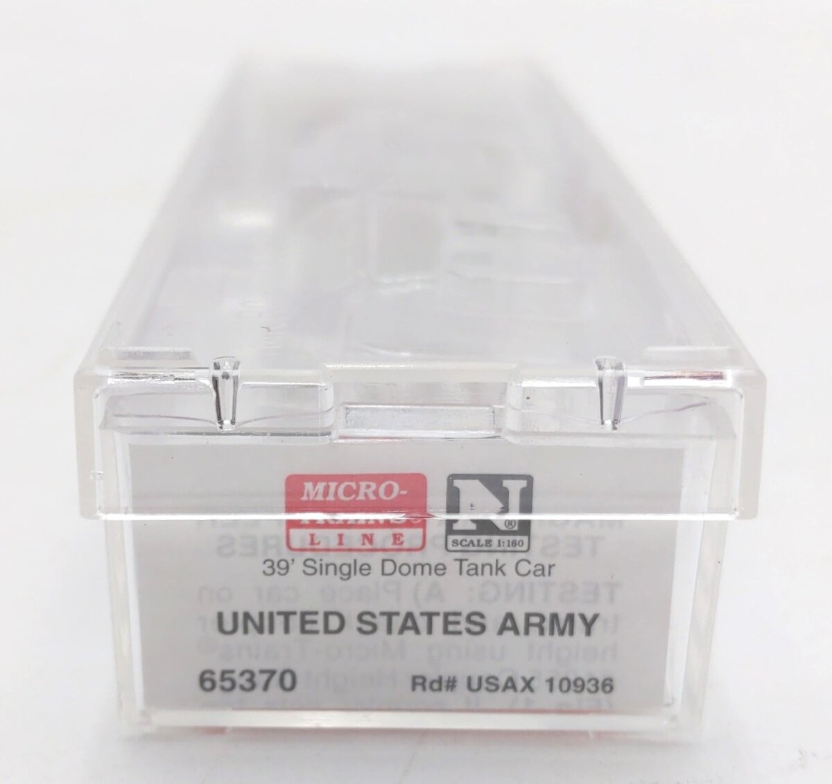 Micro-Trains 06500370 N U.S. Army 39' Single Dome Tank Car #10936 NIB
