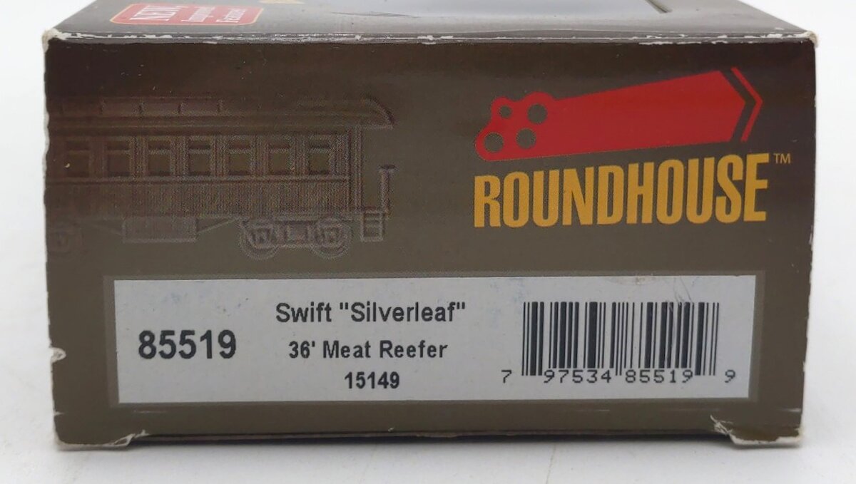 Roundhouse 85519 HO Swift/Silverleaf 36' Meat Reefer #15149