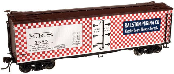 Atlas 20002013 HO Scale Ralston Purina 40' Wood Reefer #5585