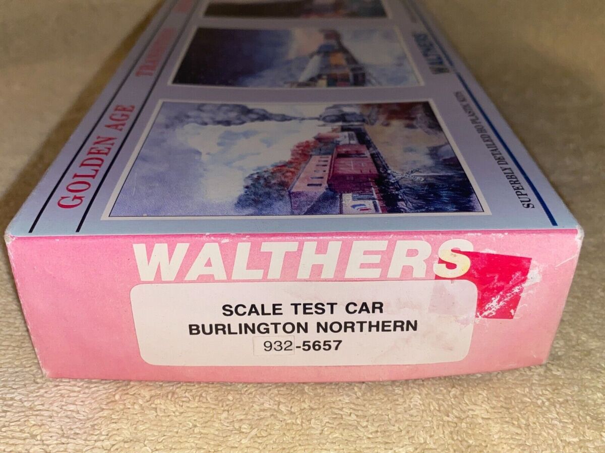 Walthers 932-5657 HO Scale Test Car Burlington Northern B & N Kit