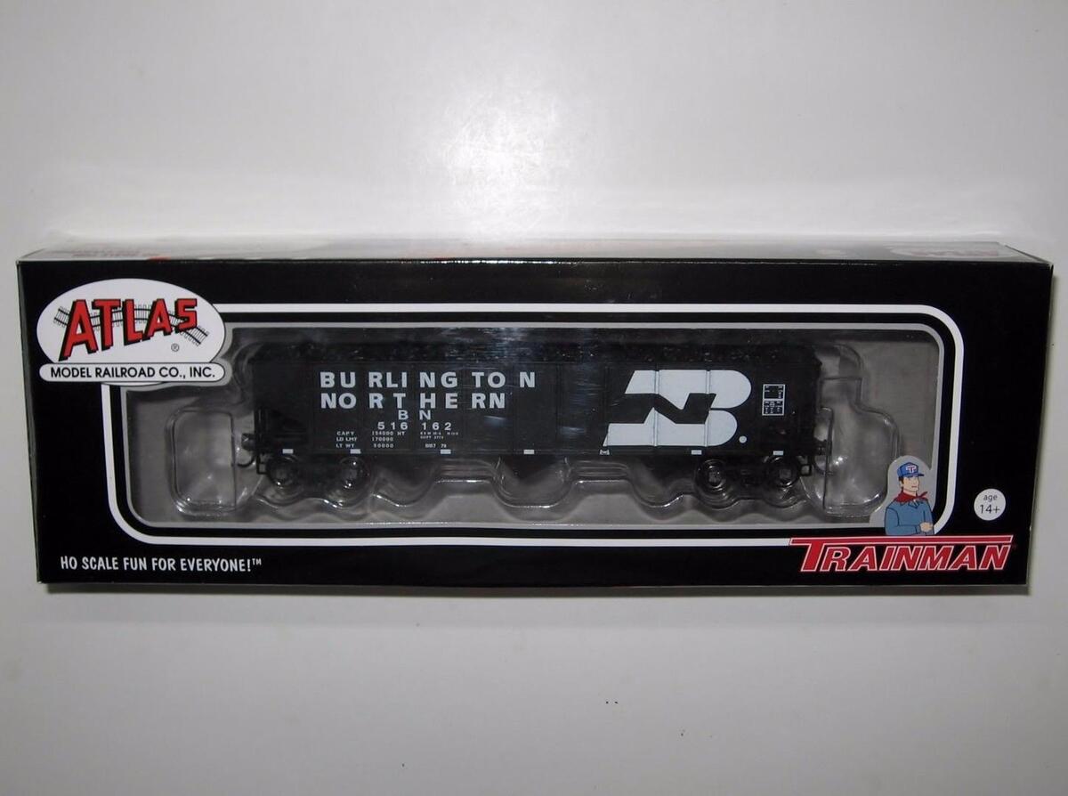 Atlas 20001247 HO Burlington Northern TM AAR 70T 3B Hpr #516162
