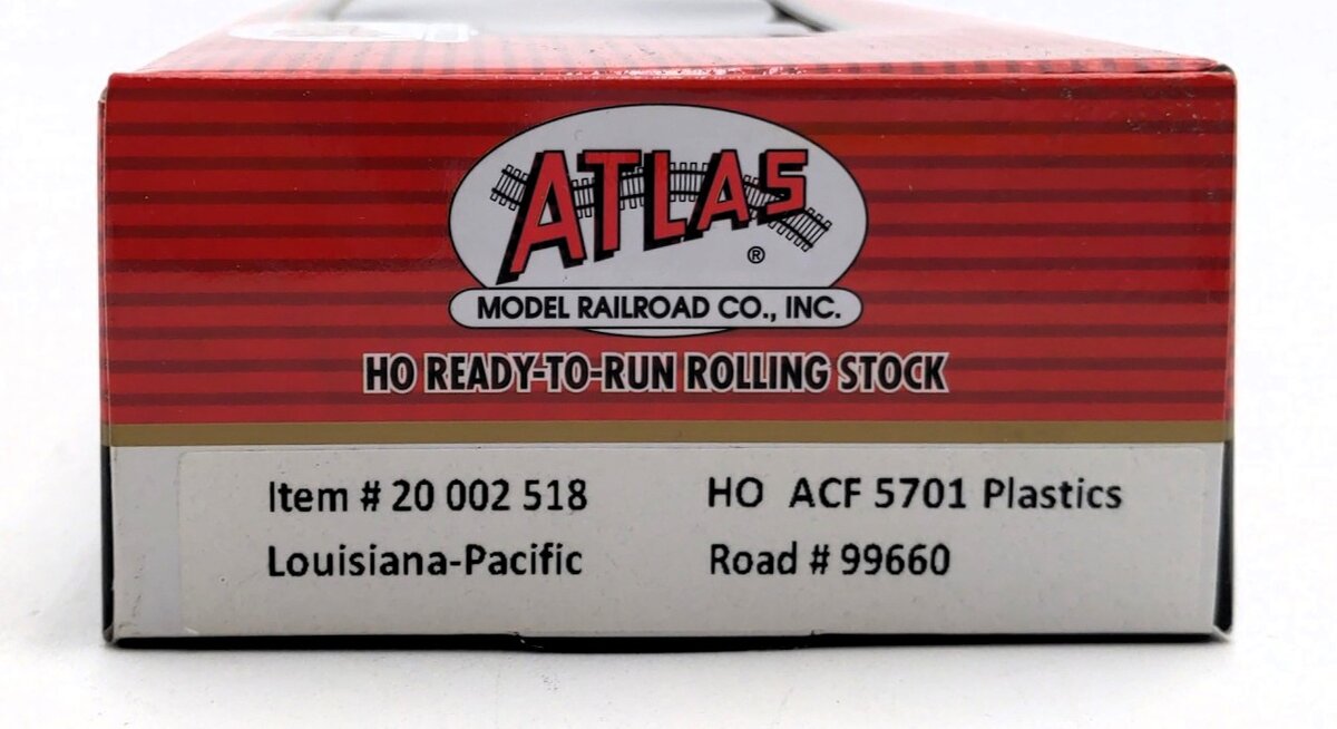 Atlas 20002518 HO Louisiana-Pacific ACF 5701 Plastics Cylidrical Hopper #99660