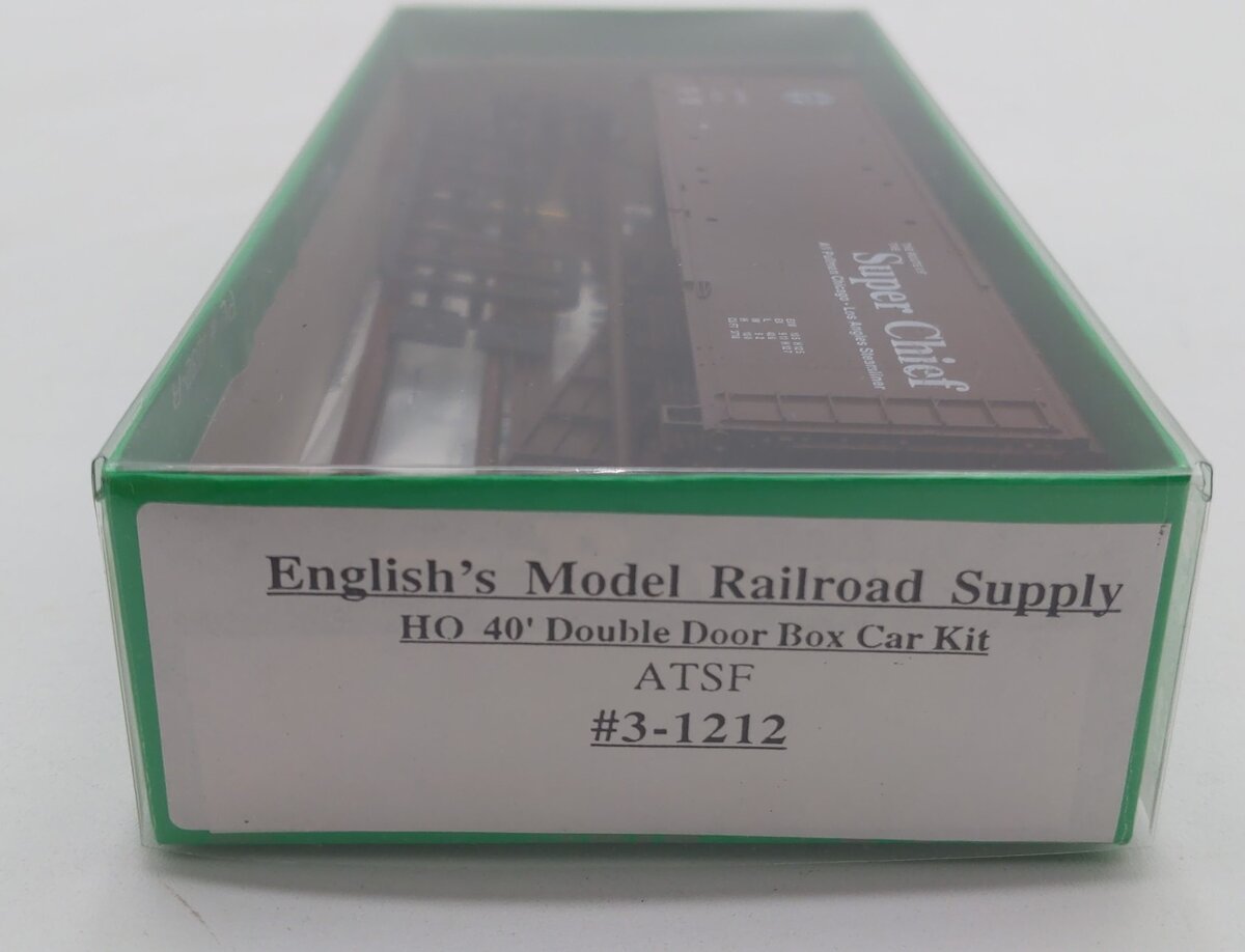 Bowser 3-1212 HO AT&SF 40' Double Door Box Car Kit