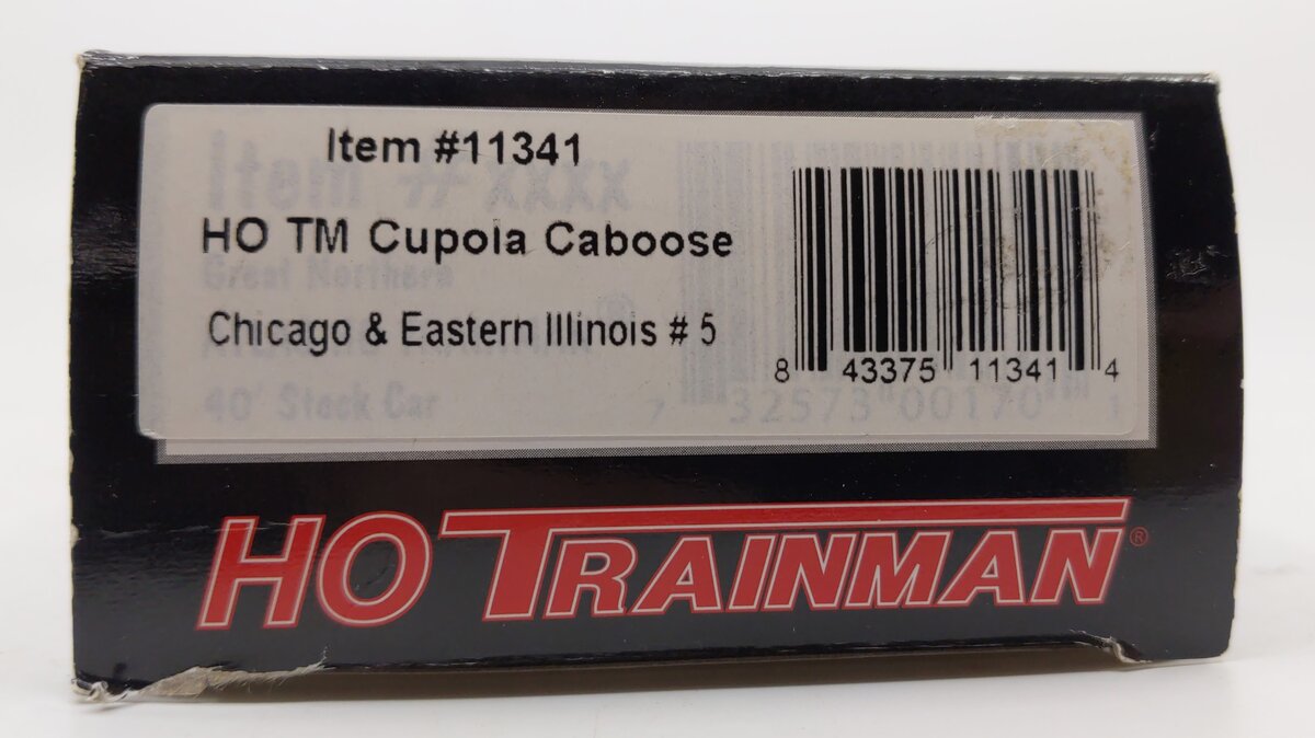 Atlas 11341 HO Chicago & Eastern Illinois TM Cupola Caboose #5