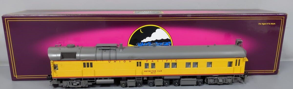 MTH 20-2242-1 O Gauge Union Pacific DC-3 Detector Car w/PS2 NIB