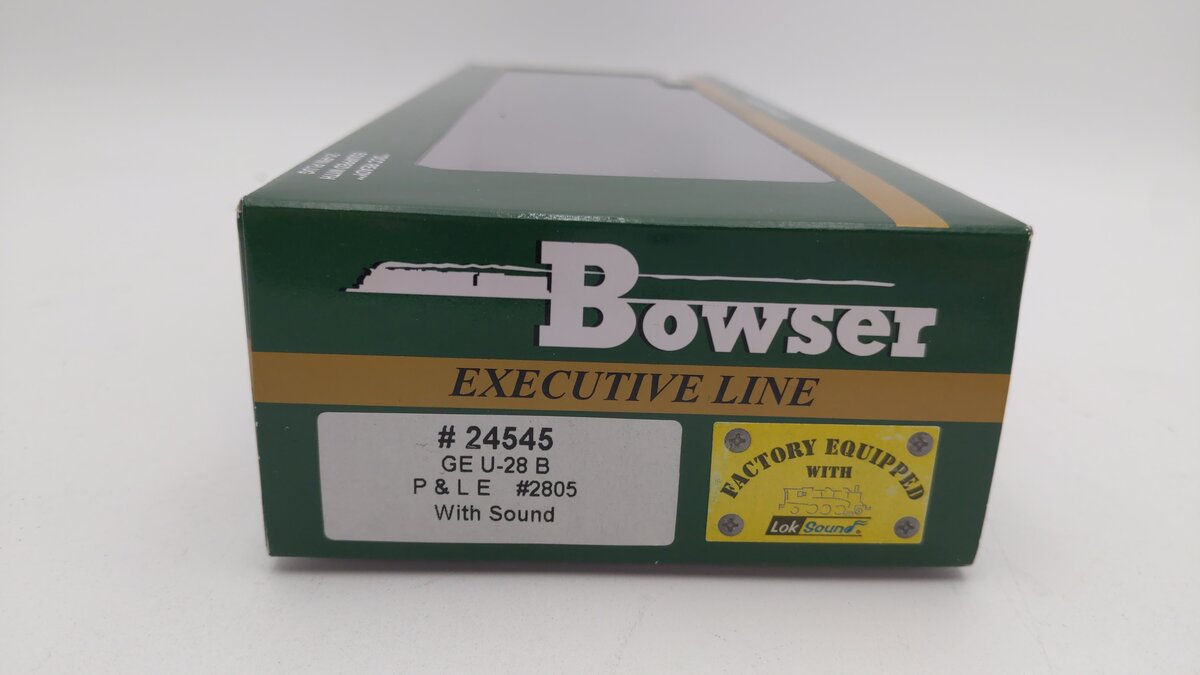 Bowser 24545 HO Pittsburgh & Lake Erie U-25B Diesel Locomotive #2805 w/Sound/DCC
