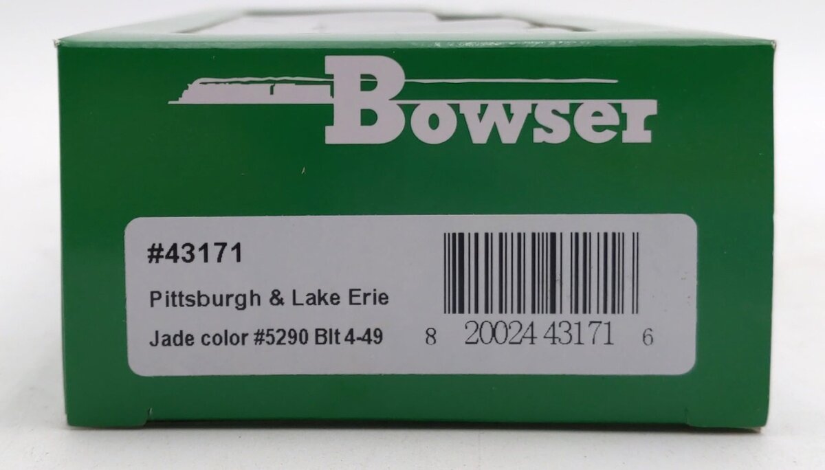 Bowser 43171 HO Pittsburgh & Lake Erie 40' Boxcar #5290