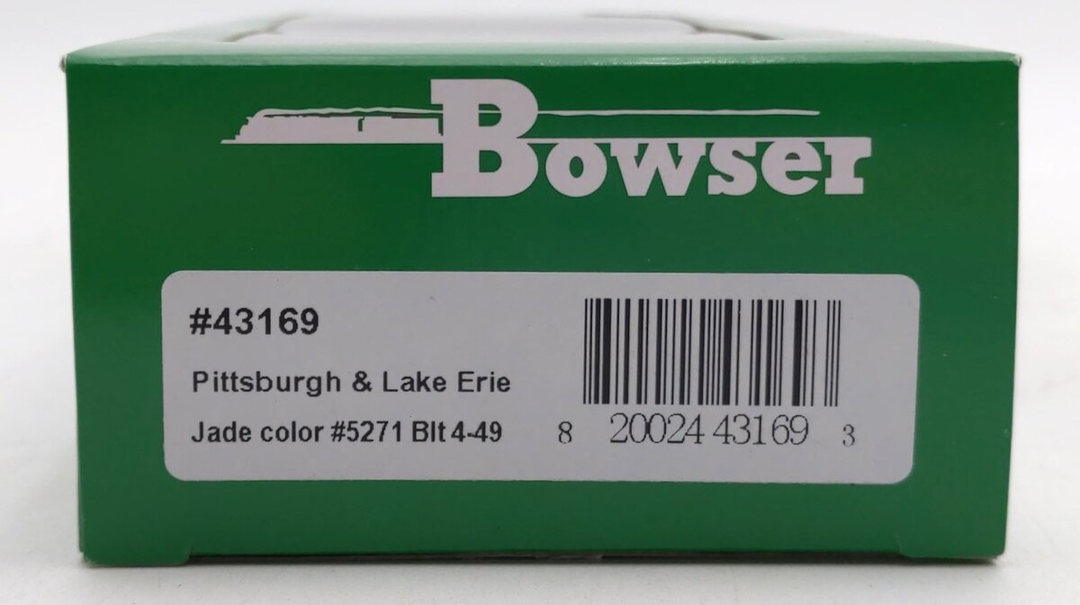 Bowser 43169 HO Pittsburgh & Lake Erie 40' Box Car #5271