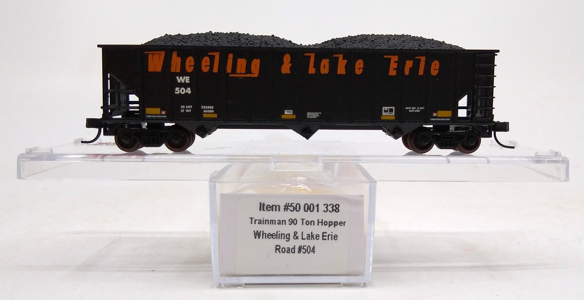 Atlas 50001338 N Scale W&LE 90T Hopper #504