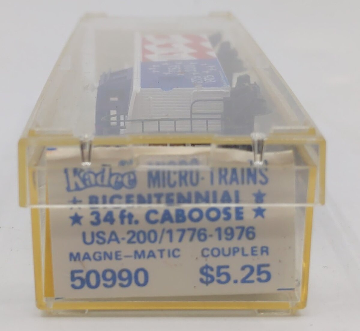 Micro-Trains 05000990 N USA 1776-1976 Bicentennial 34' Wood Caboose #200 LN/Box