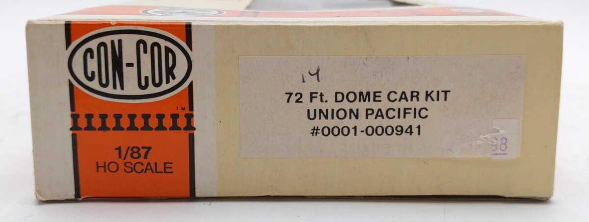 Con-Cor 0001-000941 HO Union Pacific 72' Dome Car Kit #7000