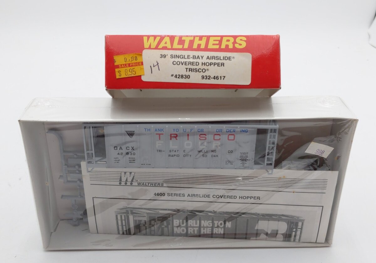 Walthers 932-4617 HO GACX Trisco 39' Single Hopper Kit #42830