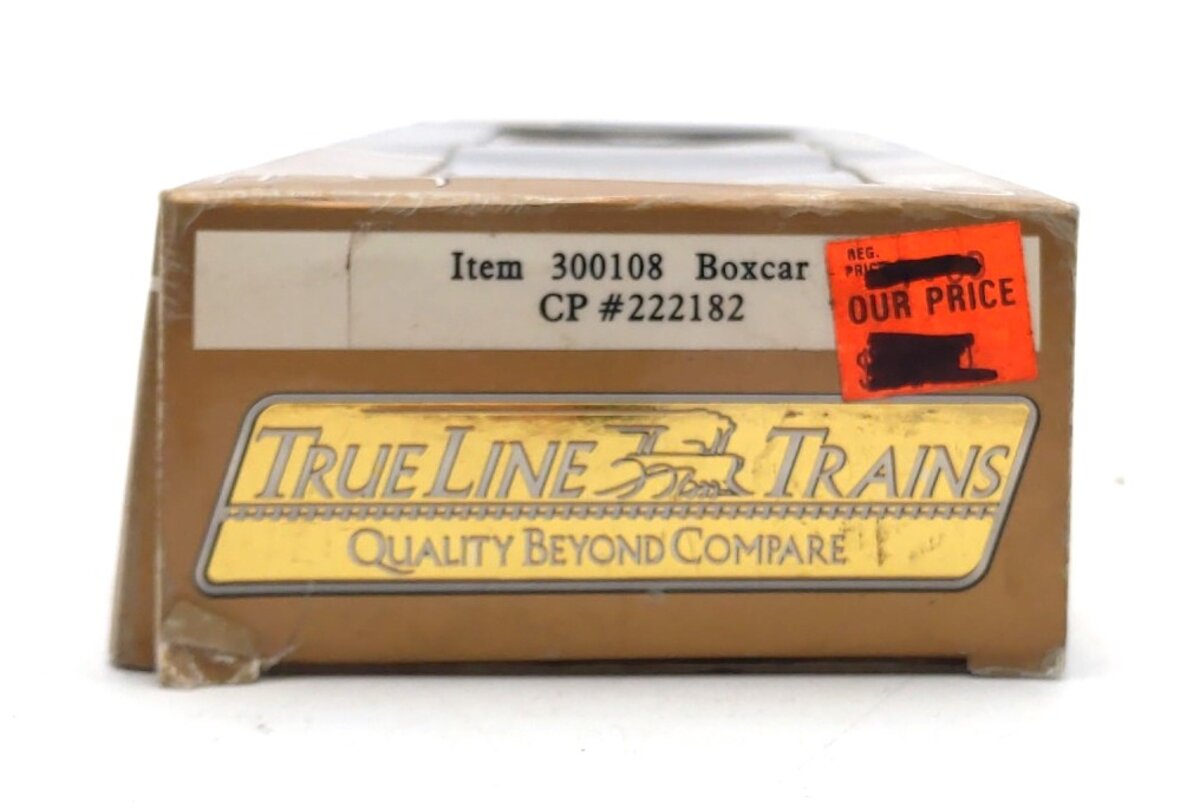 True Line Trains 300108 HO Scale Canadian Pacific Boxcar #222182