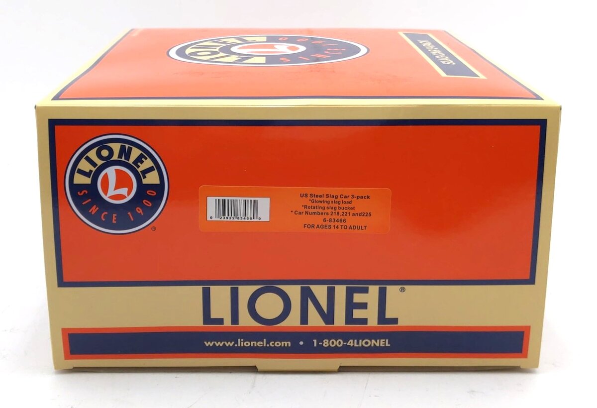 Lionel 6-83466 O US Steel Slag Car (Pack of 3)