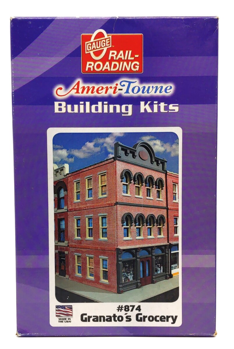 Ameri-Towne 874 O Gauge Granato's Grocery Building Kit