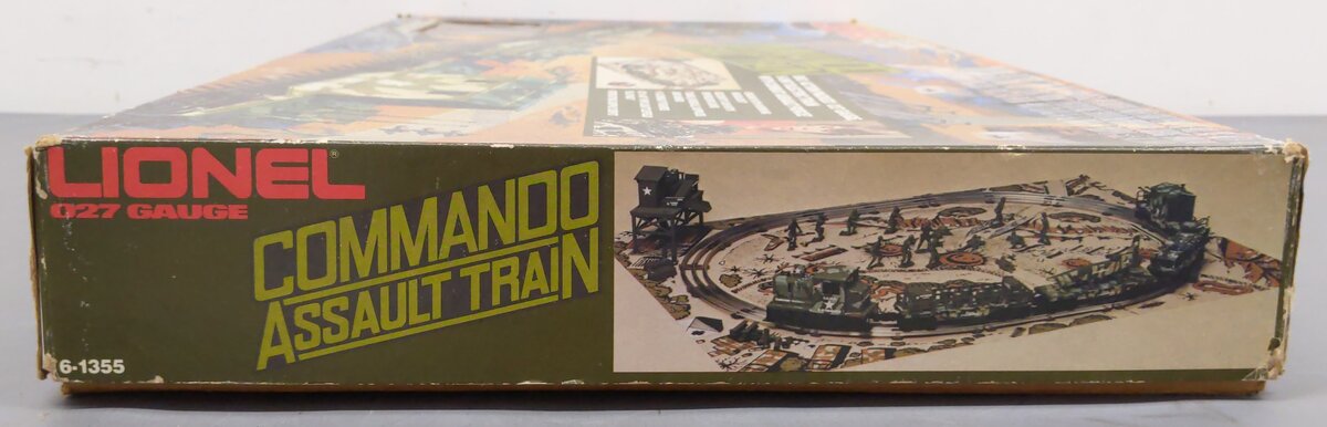 Lionel 6-1355 O Gauge Commando Assault Train Set EX/Box