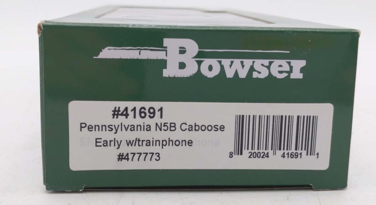 Bowser 41691 HO Pennsylvania N5 Caboose (Early Scheme with Trainphone) #477773