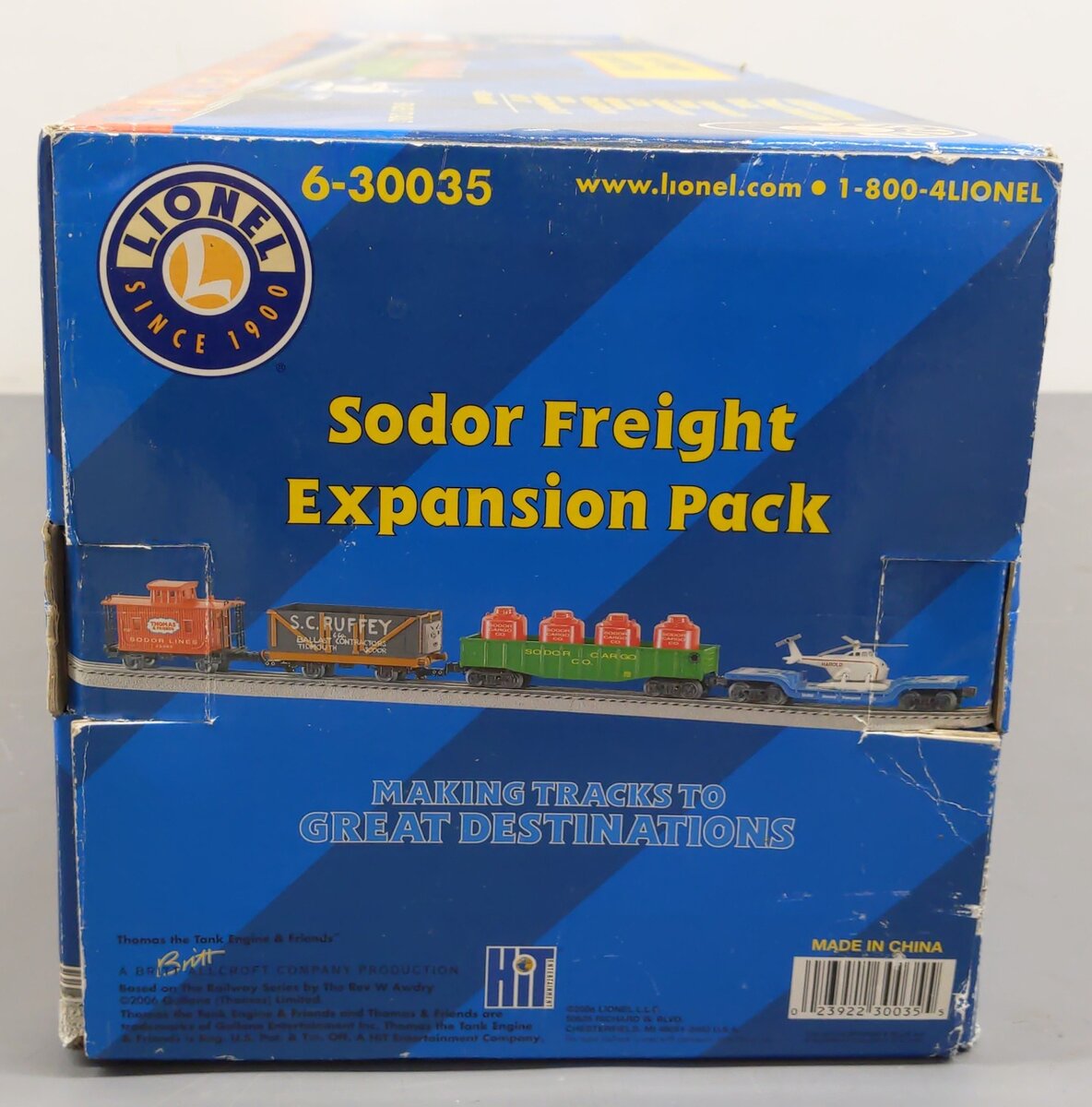 Lionel 6-30035 Sodor Freight Expansion Pack EX/Box