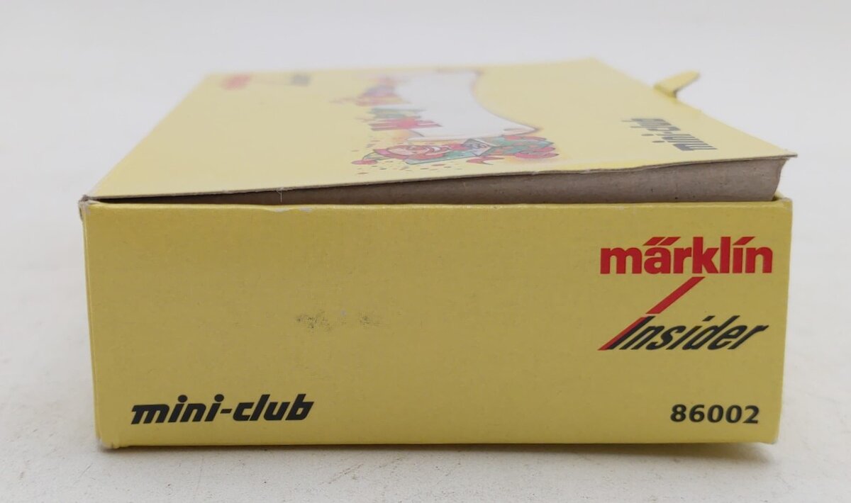 Marklin 86002 Z Scale Mini-Club Insider Club Birthday Car