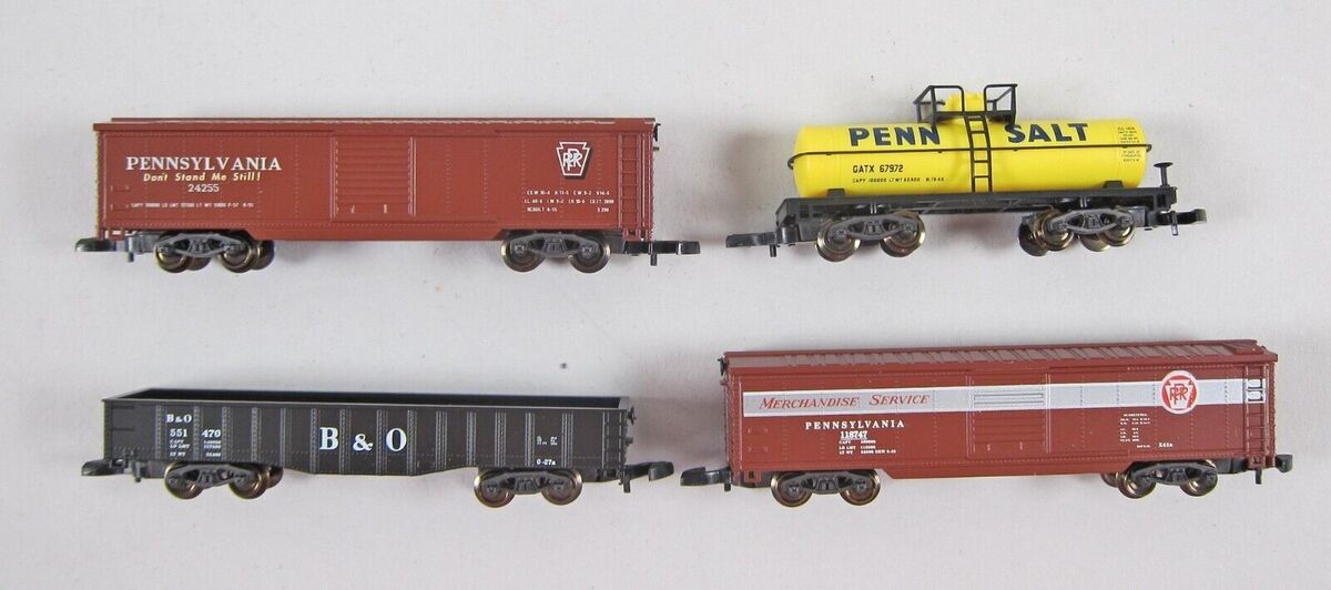 Marklin 82521 Mini-Club American Z Gauge Freight Car Set LN/Box