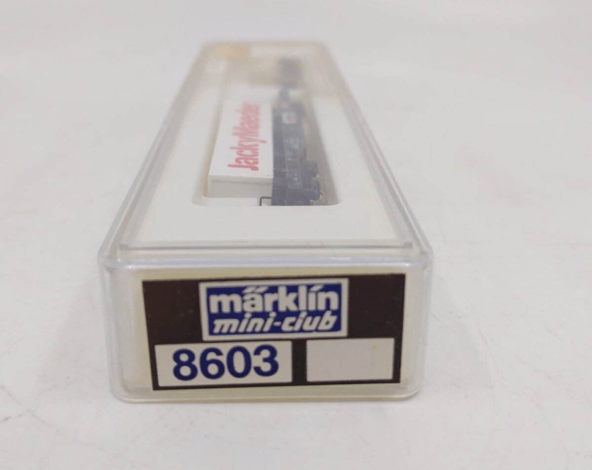 Marklin 8603 Z Flatcar with Container & Truck LN/Box
