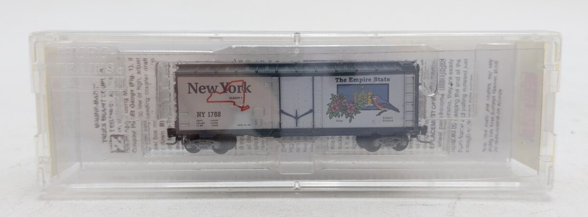 MicroTrains 50200518 Z Scale New York 40' Standard Plug Door Box Car #1788 LN/Box