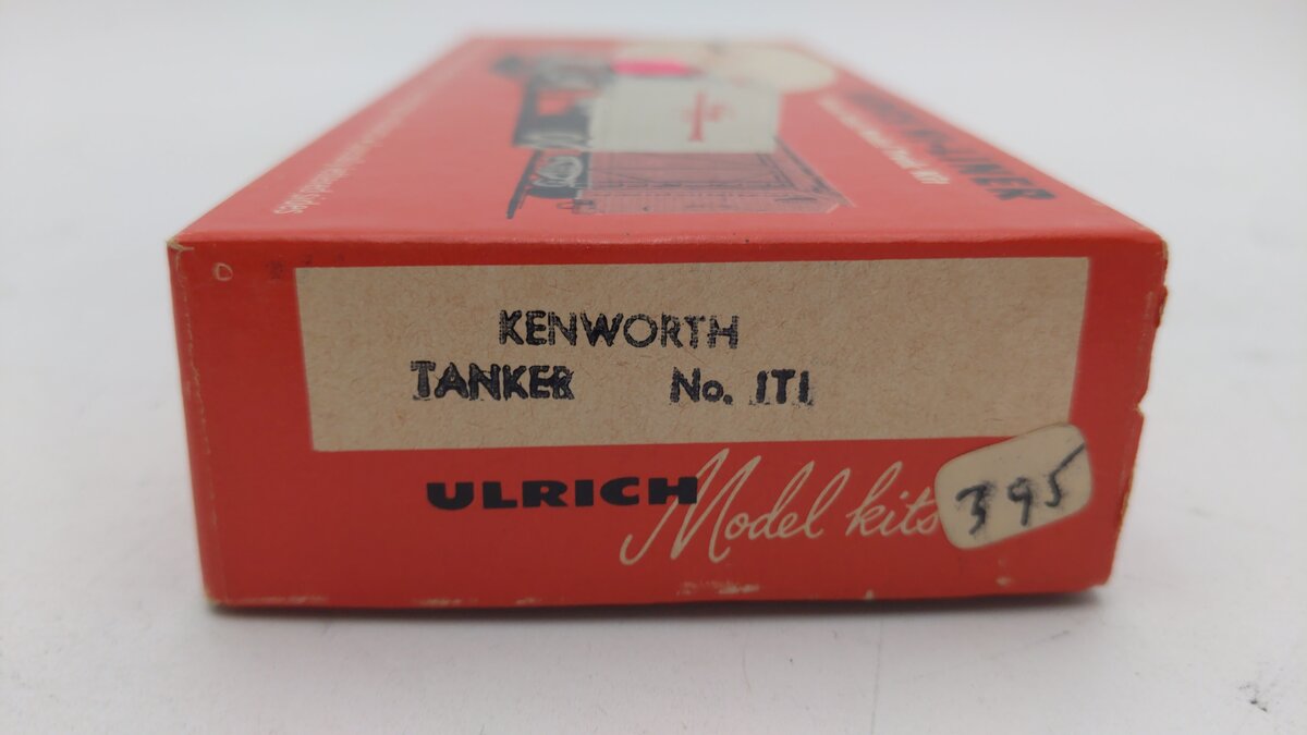 Ulrich ITI HO Diecast Kenworth Tanker Kit