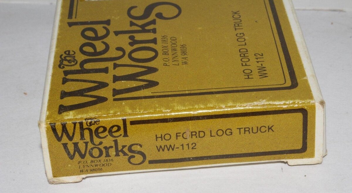 Wheel Works WW-112 HO Scale Ford Log Truck Metal Kit