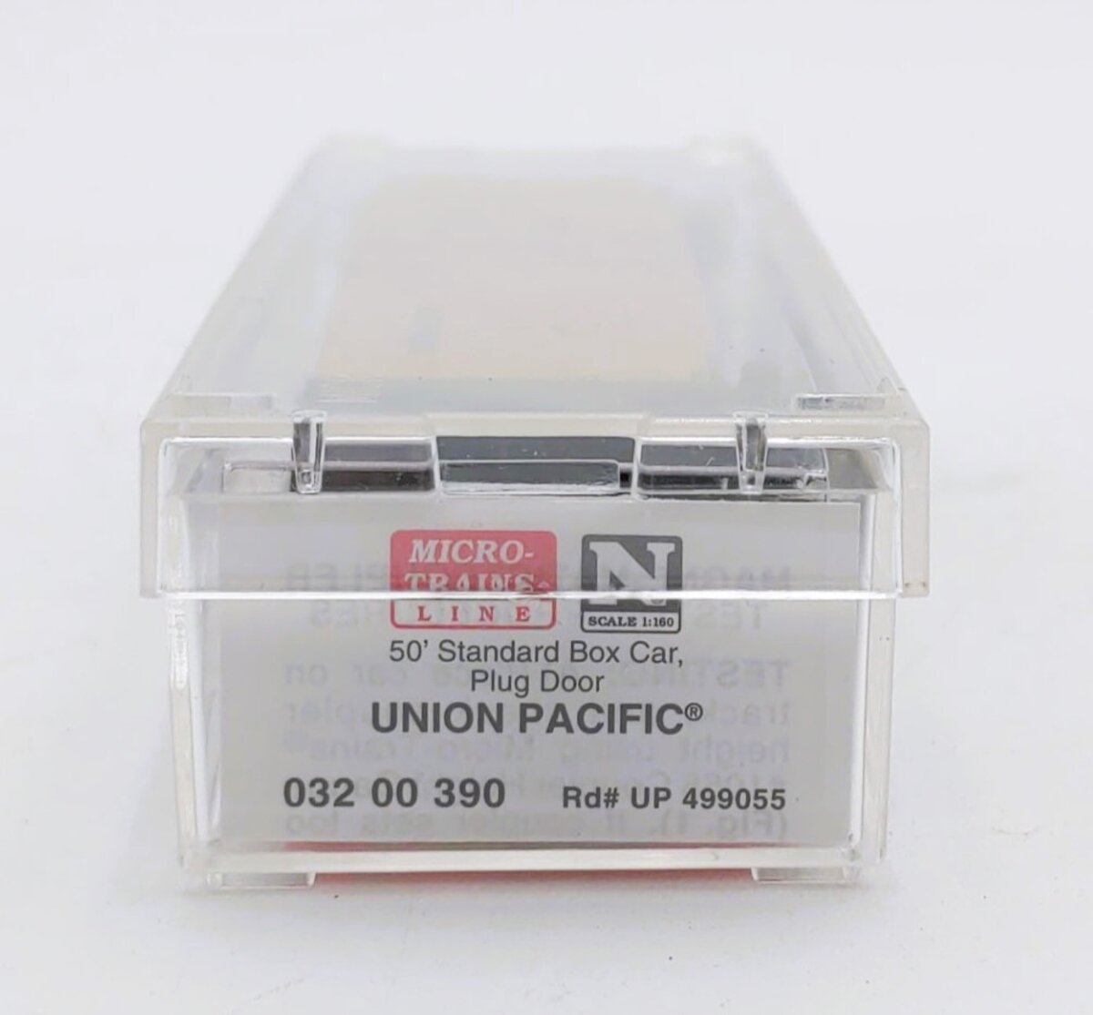 Micro-Trains 03200390 N Union Pacific 50' Standard Plug Door Boxcar #499055