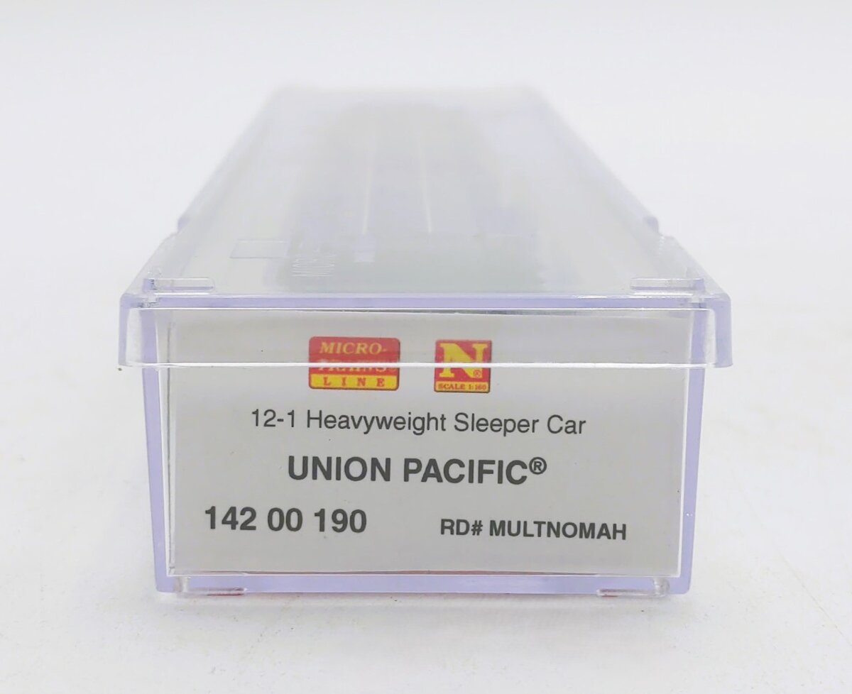 Micro-Trains 14200190 N Union Pacific "Multnomah" 12-1 Heavyweight Sleeper Car