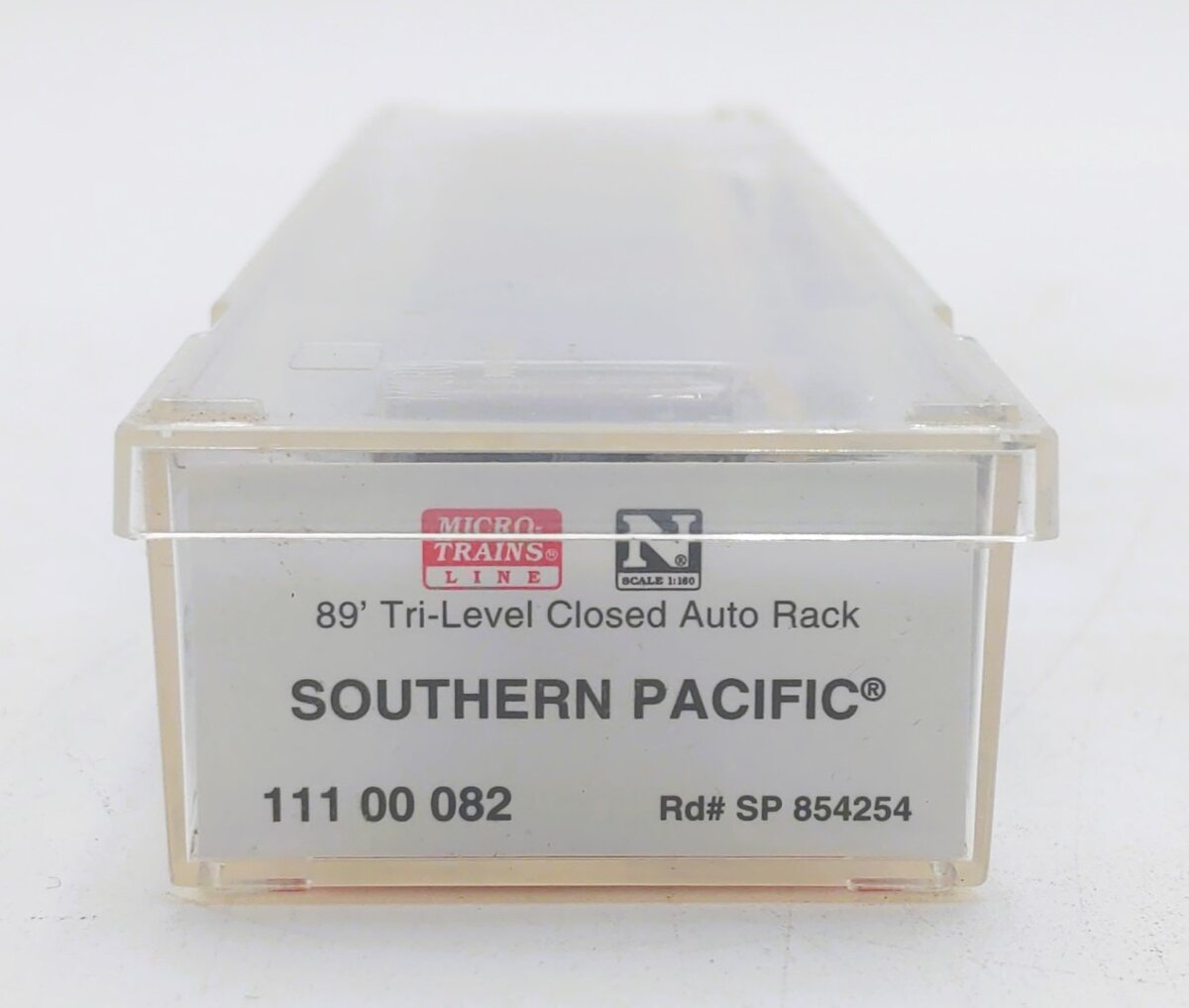 Micro-Trains 11100082 N SP 89' Tri-Level Closed Side Auto Rack #854254 NIB