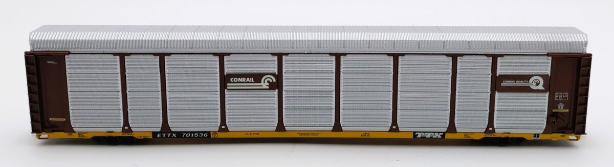 Walthers 932-4857 HO Conrail-ETTX Thrall 89' Tri-Level Auto Carrier #701536 LN/Box