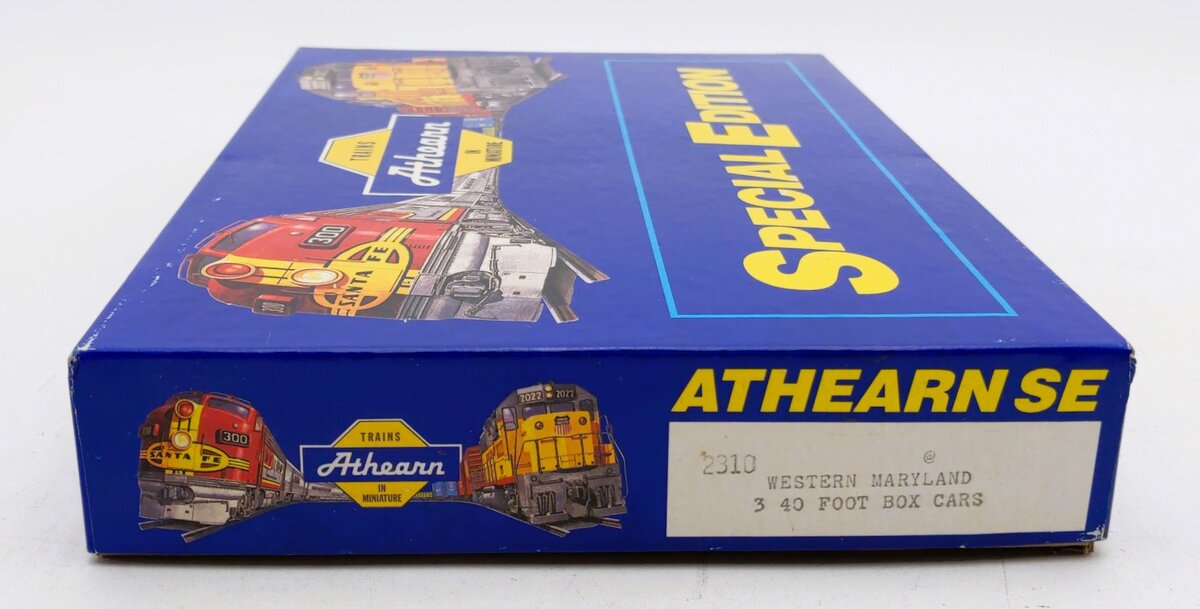 Athearn 2310 HO Western Maryland Special Edition 40' Boxcar Kit (Set of 3)