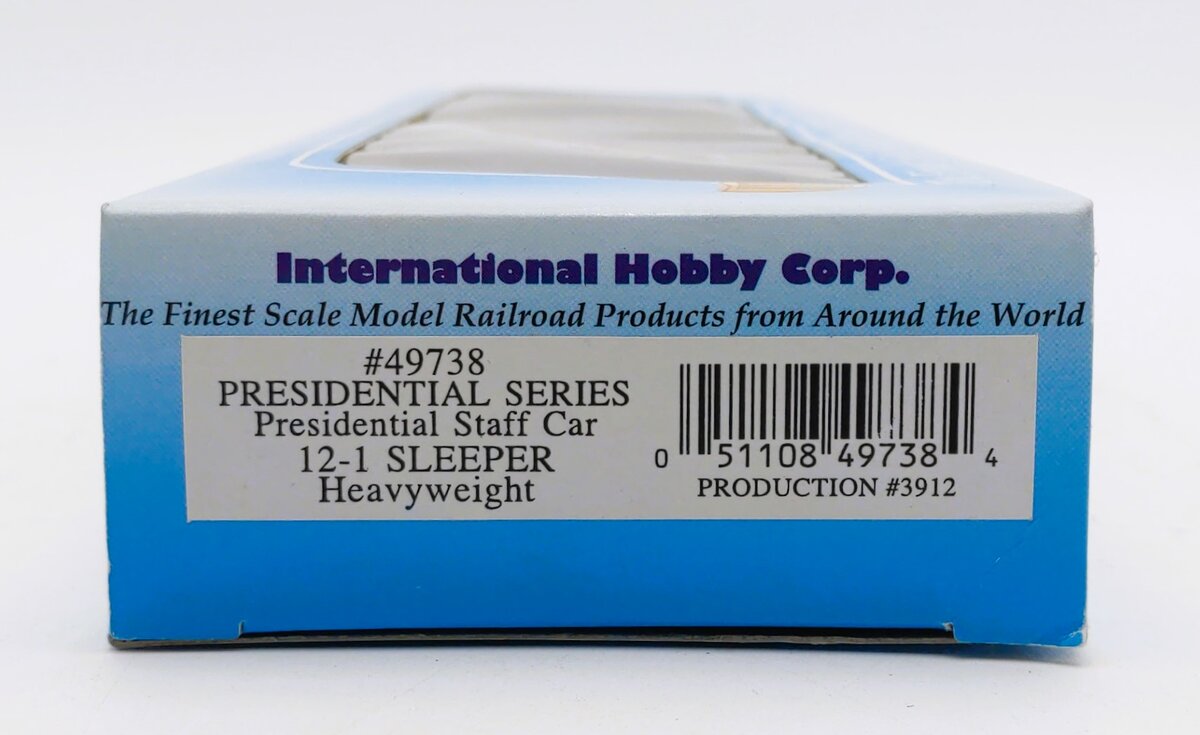 IHC 49738 HO Presidential Series Imperator Heavyweight 12-1 Sleeper Car