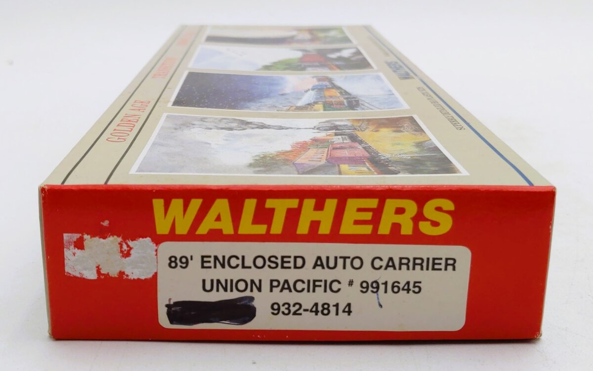 Walthers 932-4814 HO Union Pacific 89' Enclosed Auto Carrier # 991645 Kit
