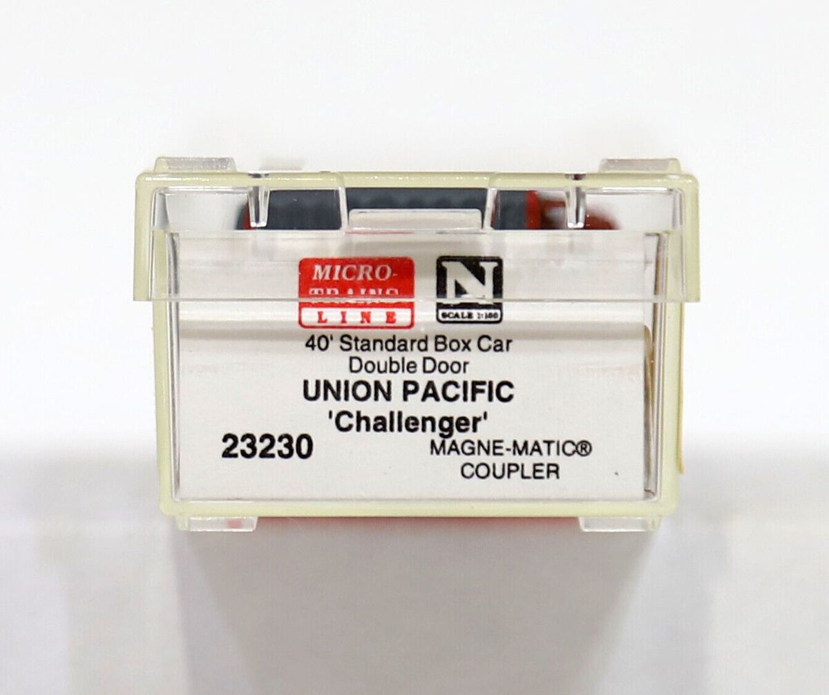 Micro-Trains 02300230 N Union Pacific 40' Standard Double Door Boxcar #9147 LN/Box