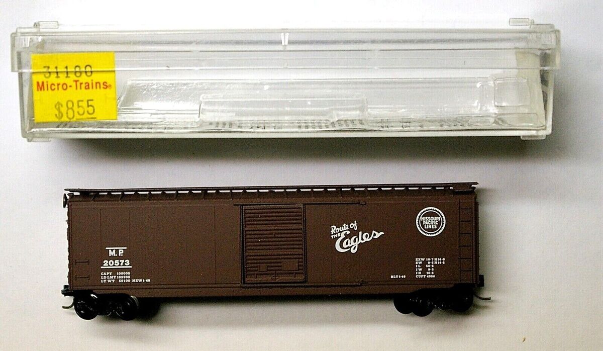 Micro-Trains 03100180 N Missouri Pacific 50' Standard Single Door Boxcar #20573 LN/Box