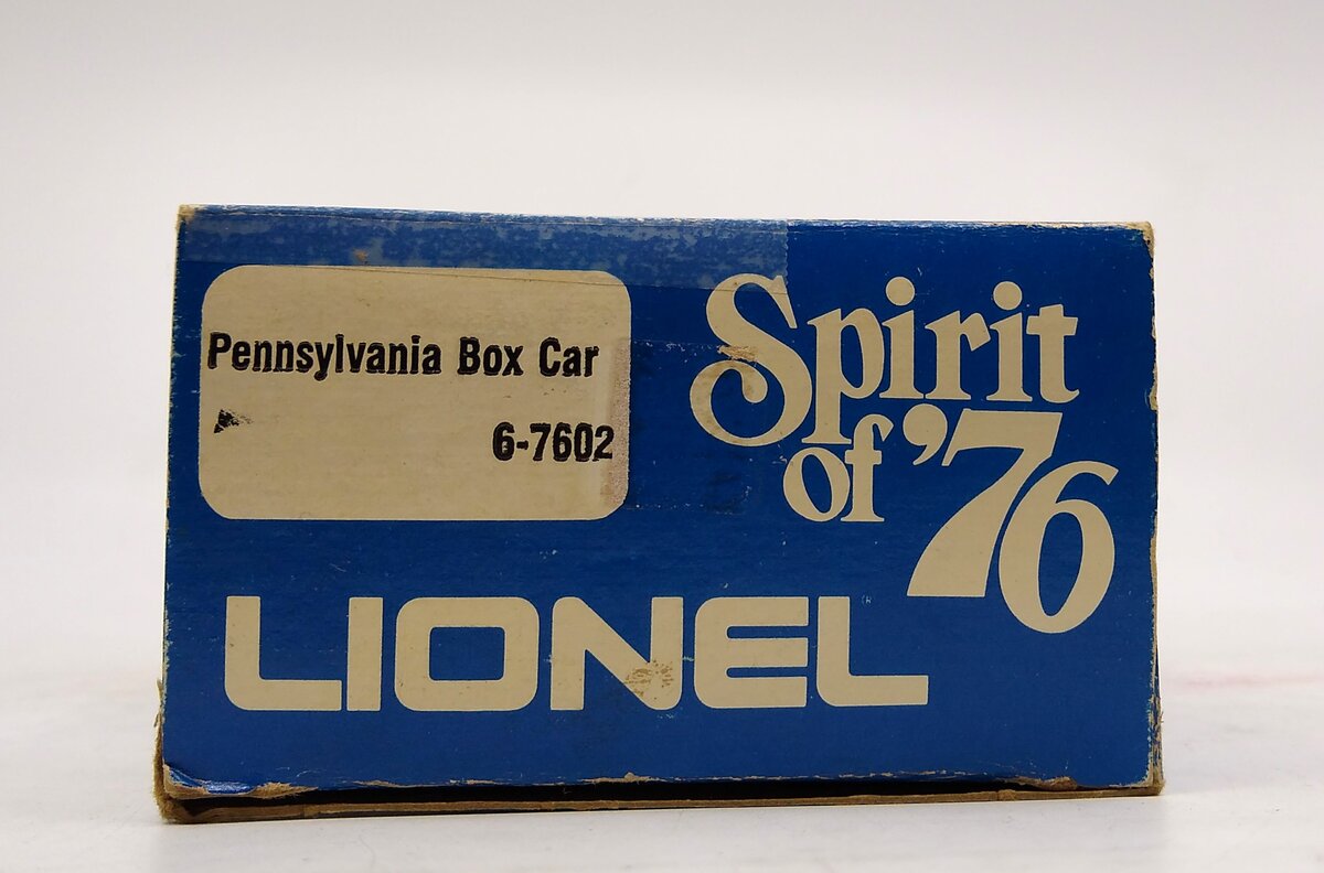 Lionel 6-7602 O Gauge Spirit of 76 State of Pennsylvania Boxcar #7602 NIB