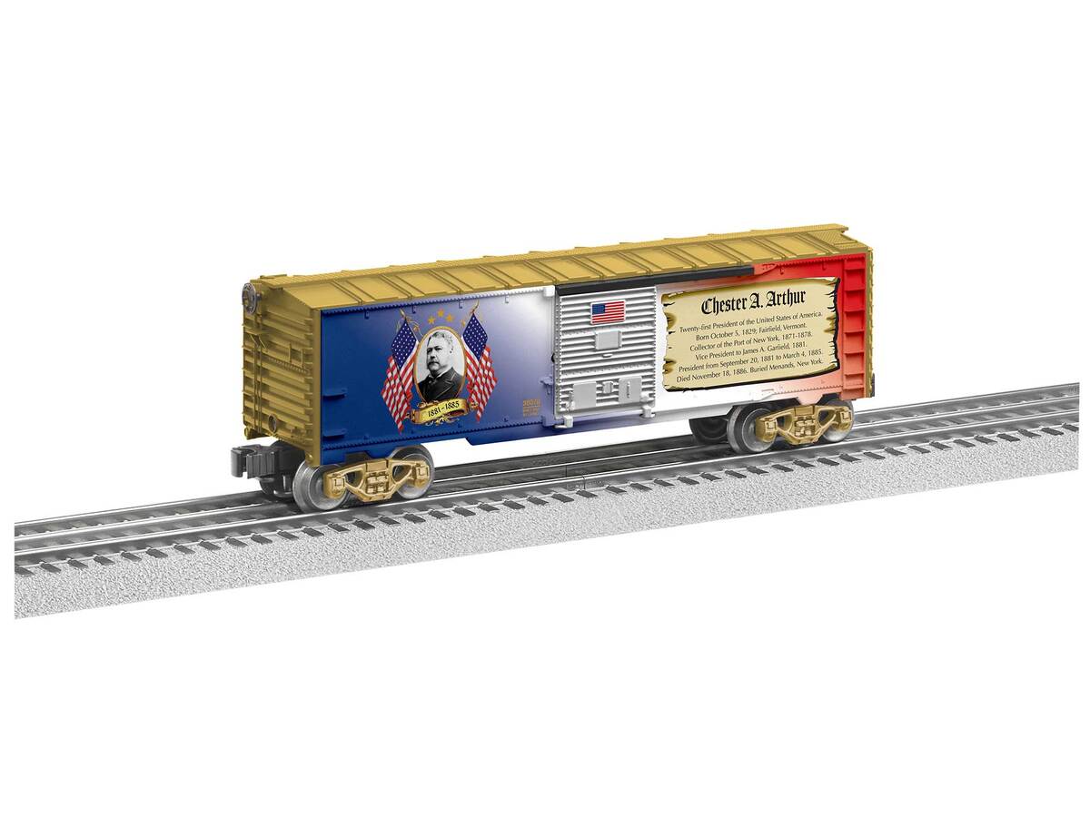 Lionel 2138070 O Chester A Arthur Presidential Boxcar