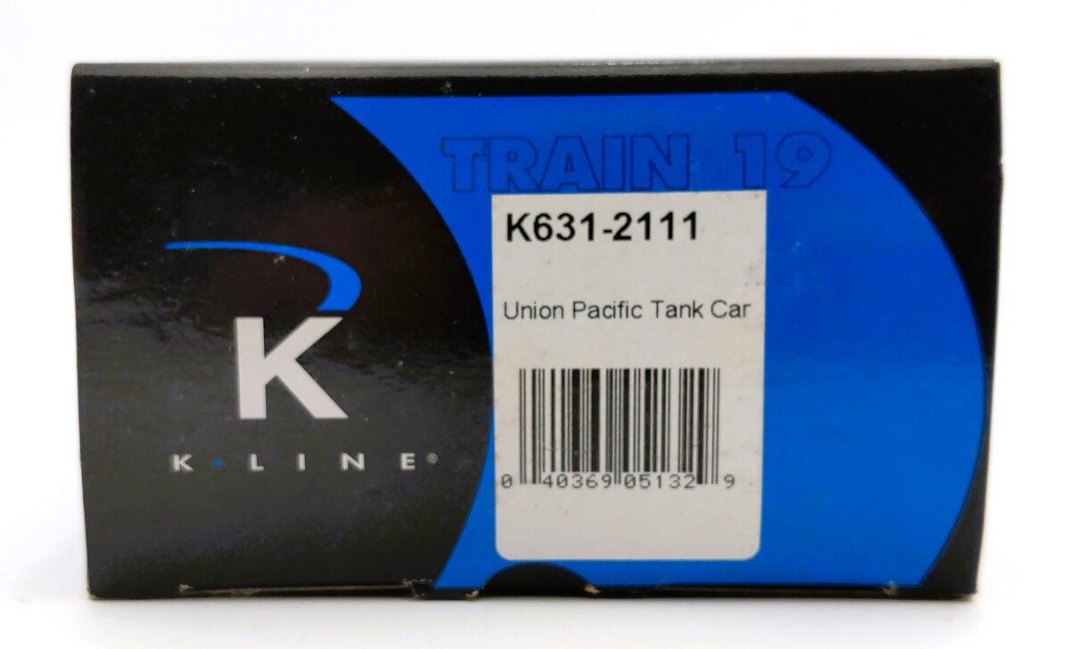 K-Line K631-2111 O Gauge Union Pacific Single Dome Tank Car LN/Box