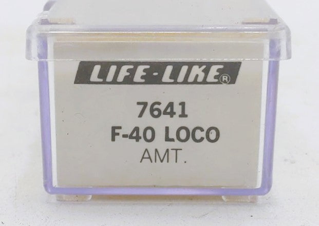 Life Like 7641 N Scale Amtrak F-40 Diesel Locomotive #381