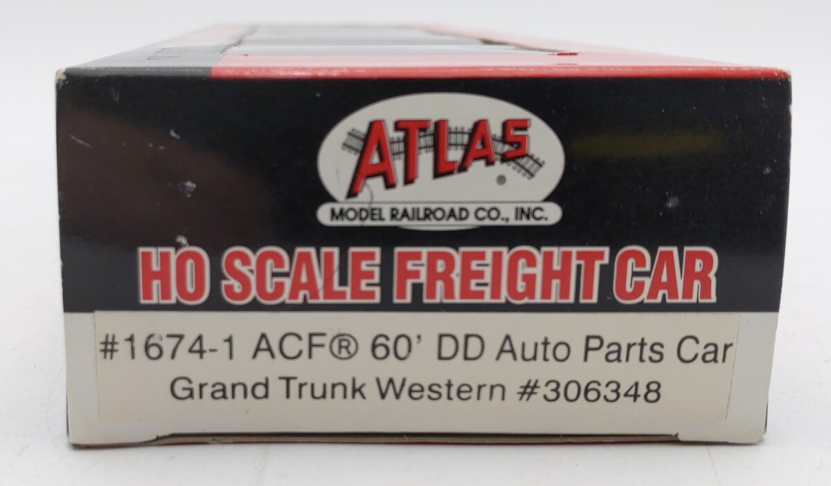 Atlas 1674-1 HO Grand Truck Western 60' Double Door Auto Parts Car #306348 LN/Box