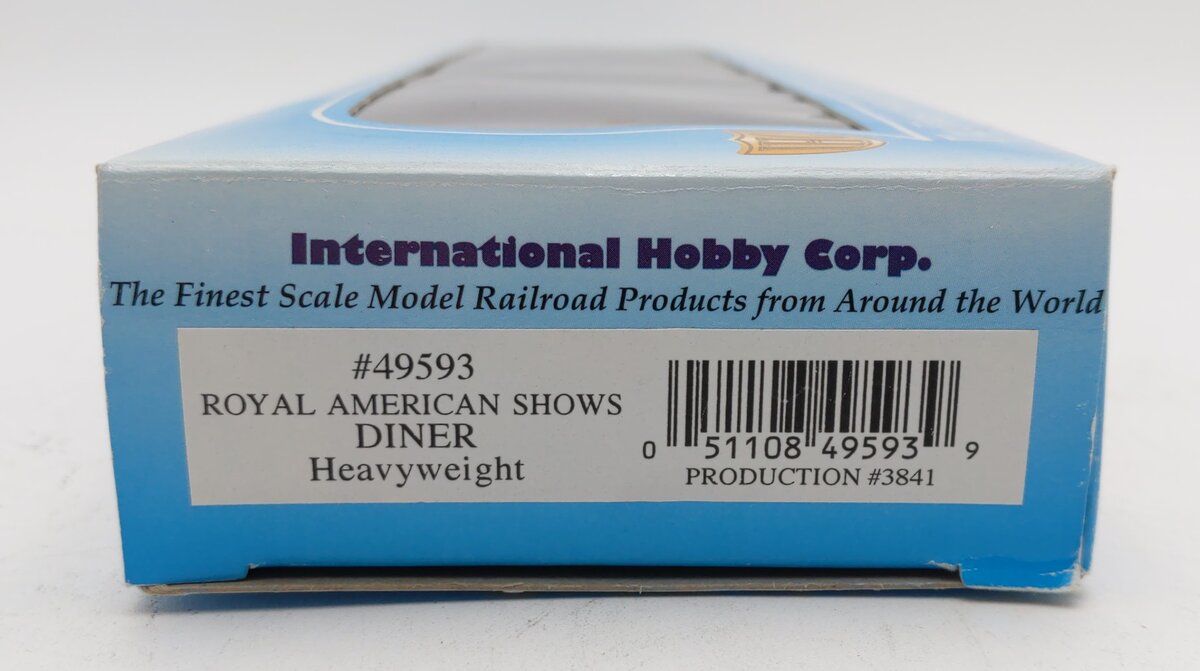 IHC 49593 HO Royal American Shows Heavyweight Diner