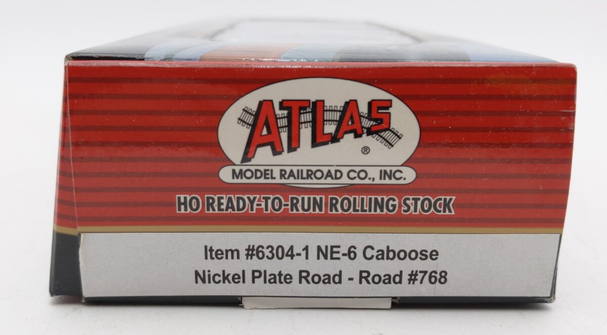 Atlas 6304-1 HO Scale Nickel Plate Road NE-6 Caboose #768 MT/Box