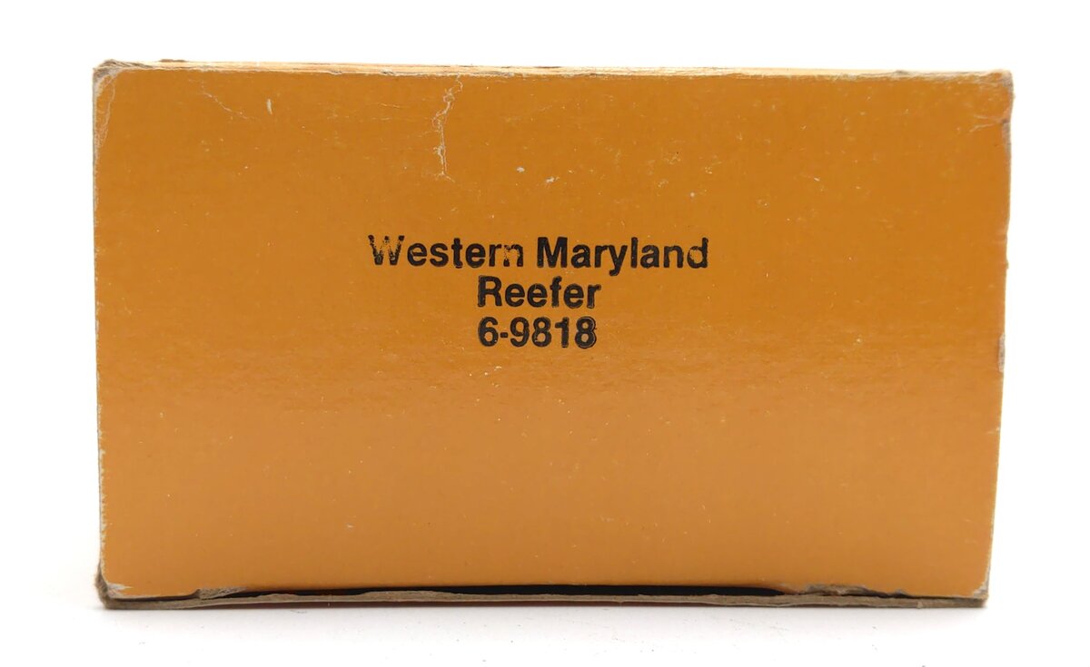 Lionel 6-9818 O Gauge Western Maryland Reefer Car LN/Box