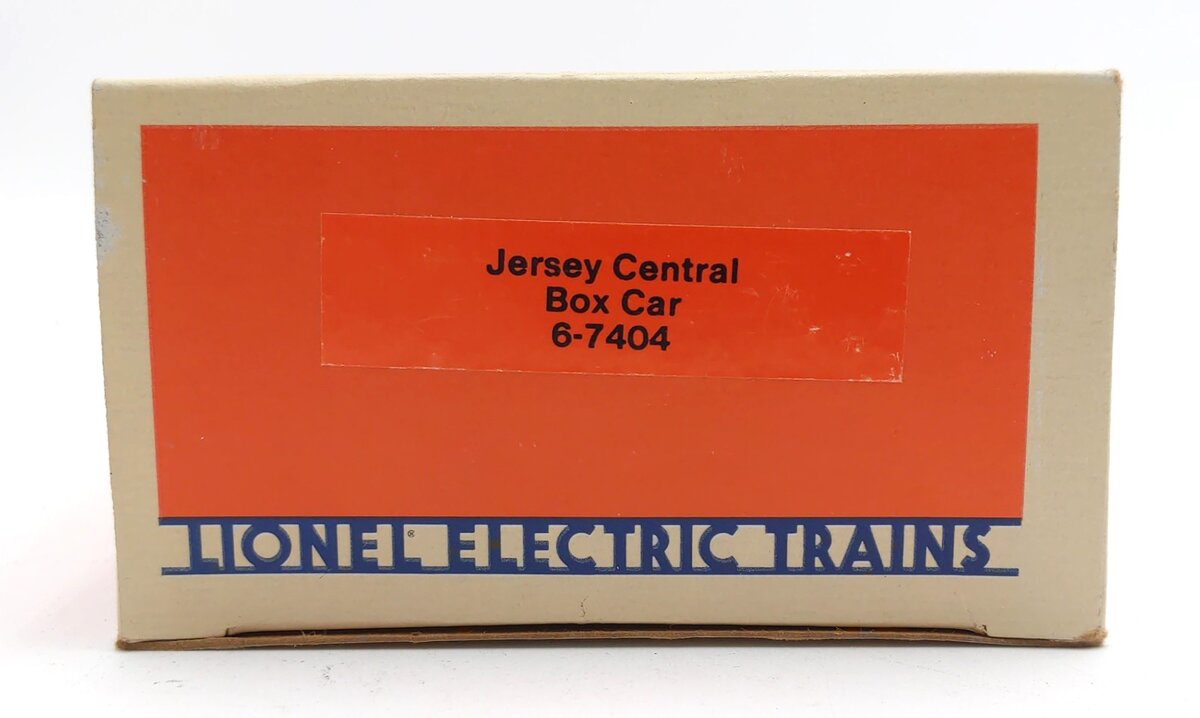 Lionel 6-7404 O Gauge Jersey Central Boxcar #7404 LN/Box