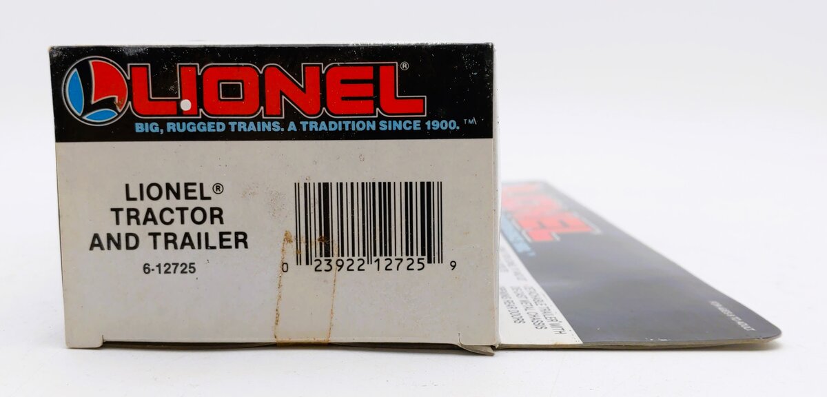 Lionel 6-12725 O Lionel Tractor and Trailer LN/Box